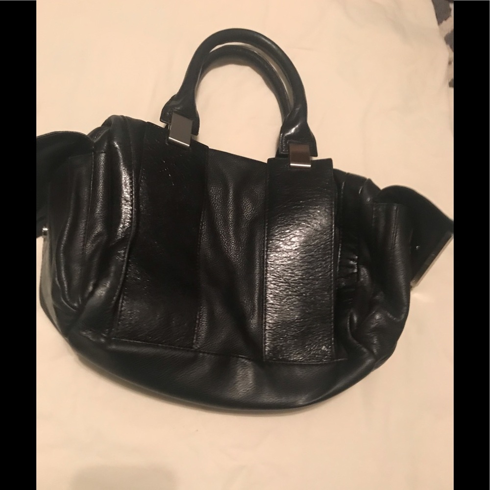 Black Leather Walter Baker handbag; great shape.